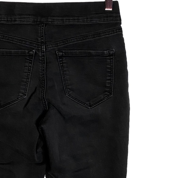 Nine West Jeans Black Heidi Pull On Skinny Jeggings Ankle Length 4 - Picture 10 of 16